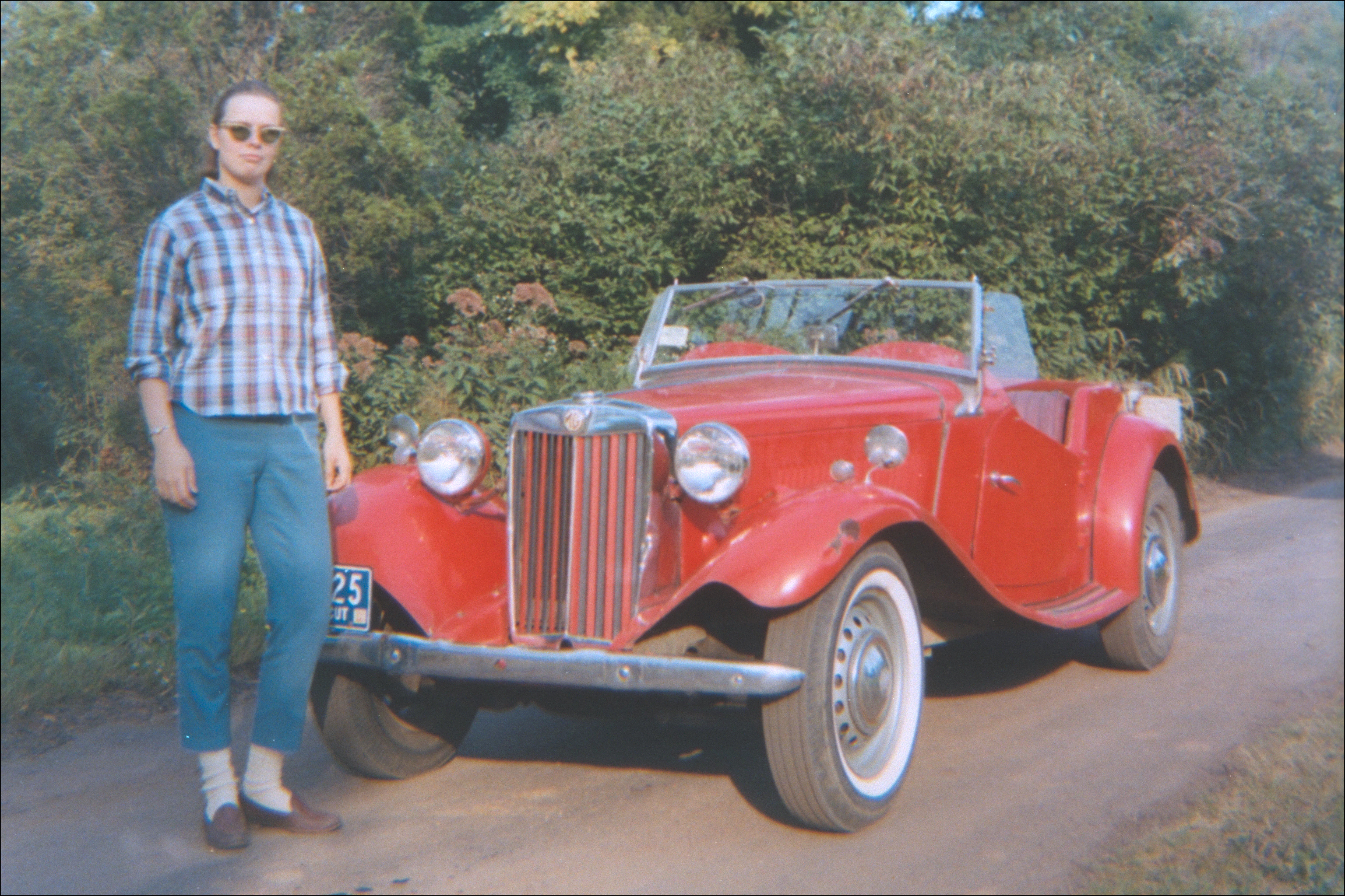 MG with Gretchen, 1967