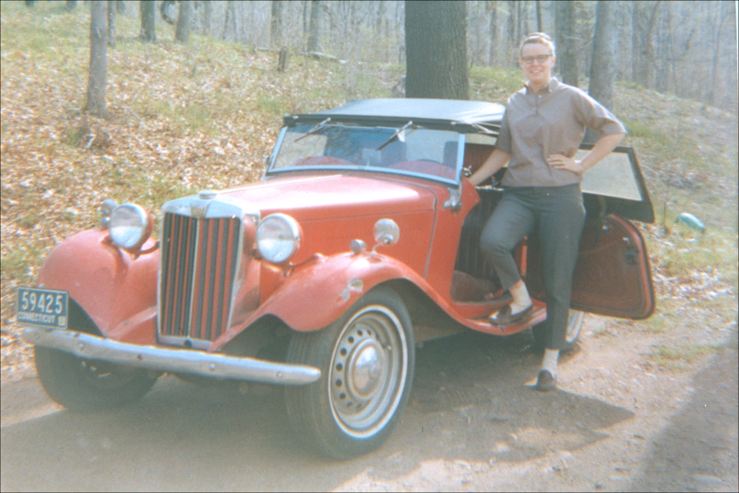 MG with Gretchen, 1967