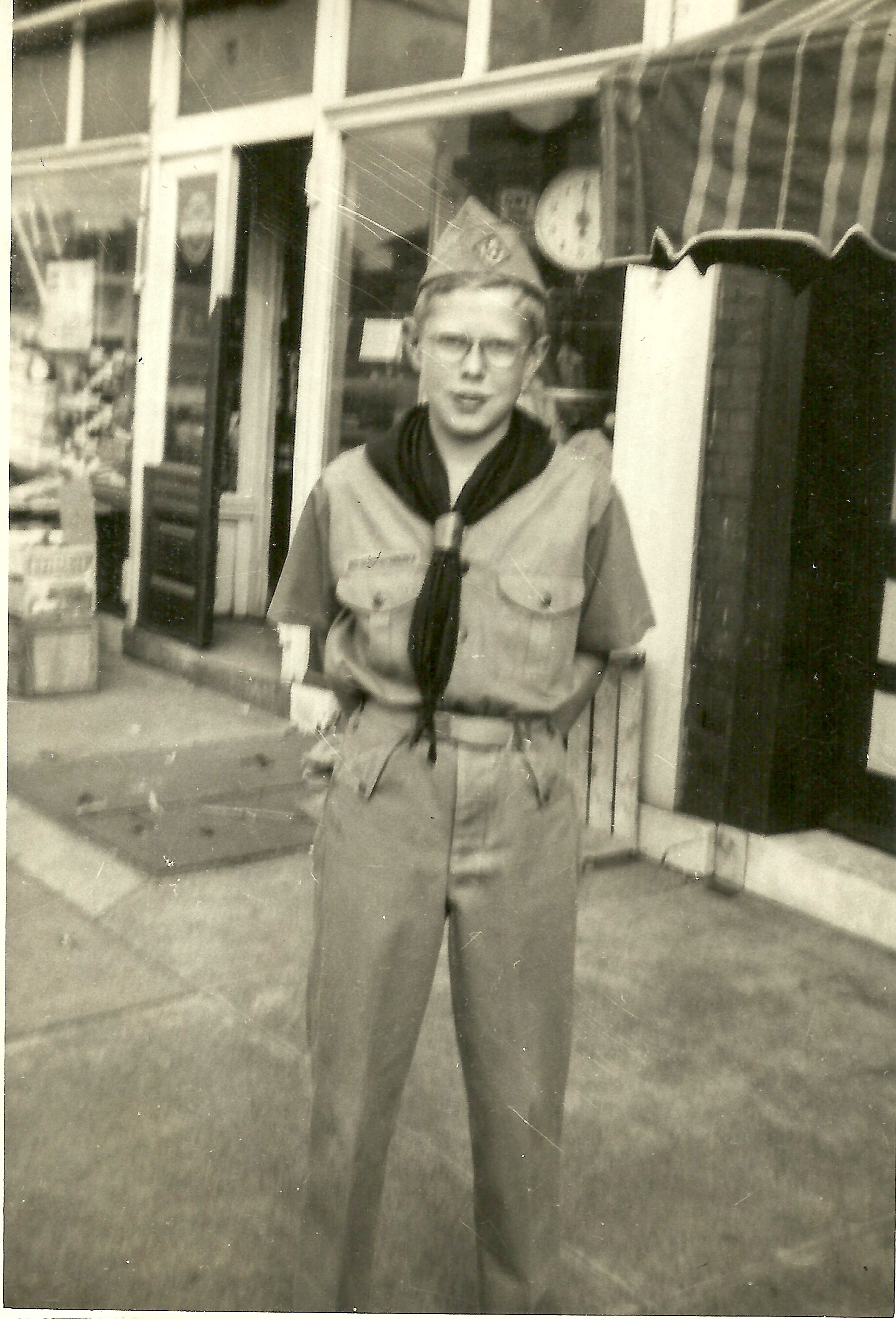 BobBro: M. David Lawler, 14, boy scout