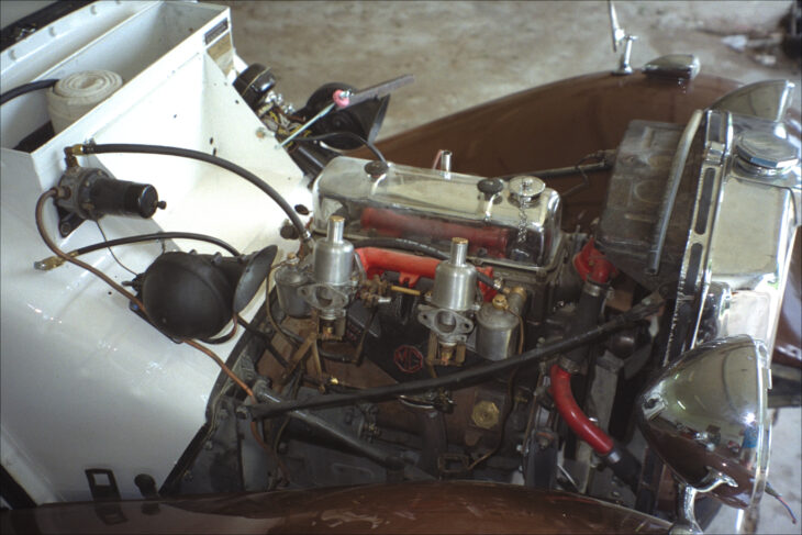 Engine ready but needing a new battery