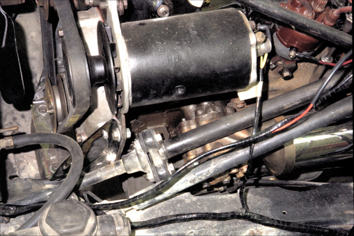 Steering column / front end joint; Generator