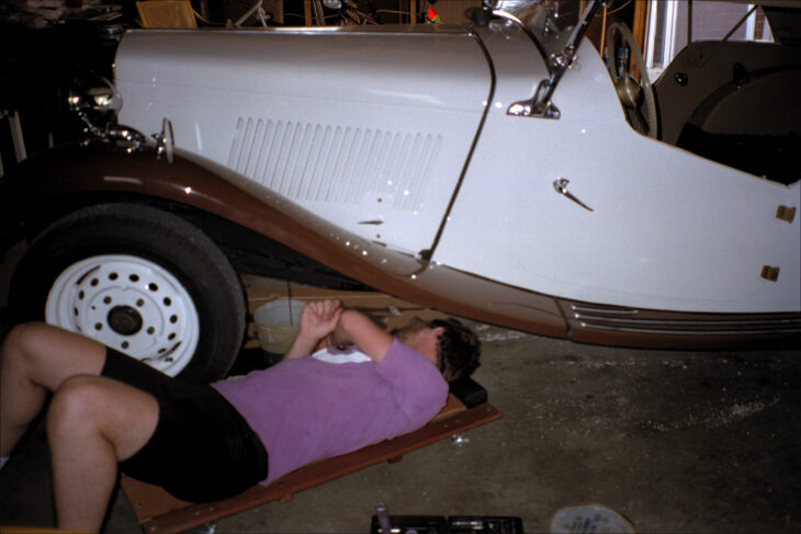 Draining the oil pan