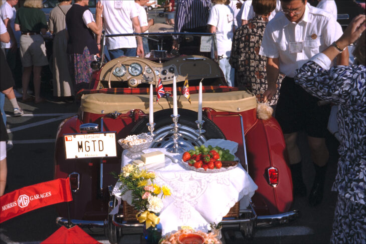 Tailgating with an MG TD